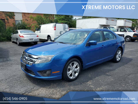 2012 Ford Fusion for sale at Xtreme Motors LLC in Milwaukee WI