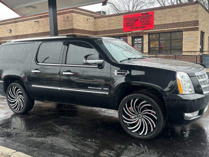 2012 Cadillac Escalade ESV for sale at Purasanda Imports in Riverside OH