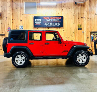 2018 Jeep Wrangler JK Unlimited for sale at Boone NC Jeeps-High Country Auto Sales in Boone NC