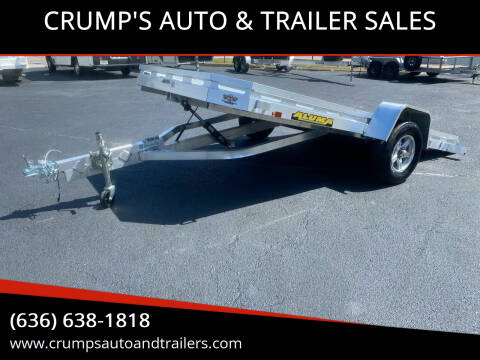 2024 Aluma 12’ Tilt Utility Trailer for sale at CRUMP'S AUTO & TRAILER SALES in Crystal City MO
