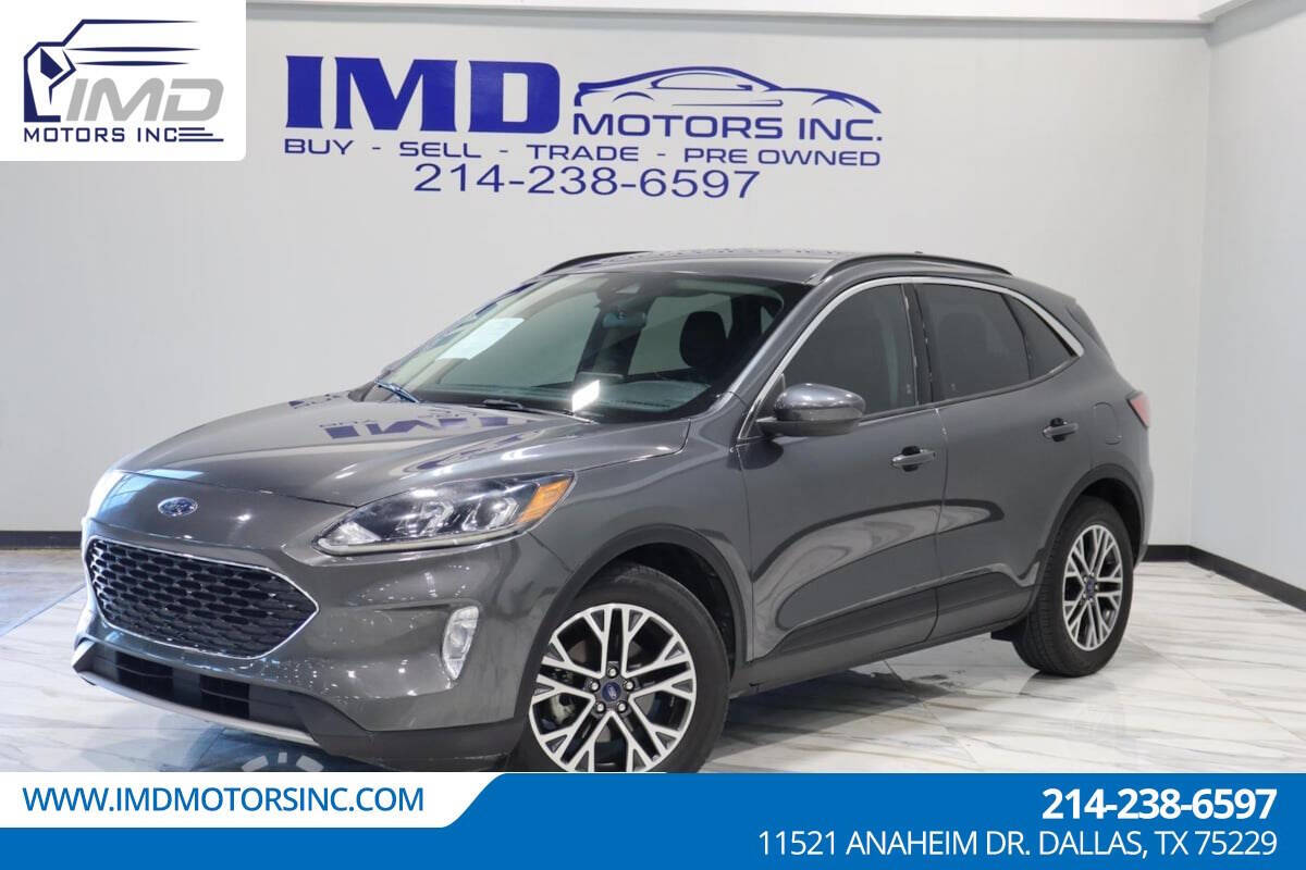 2020 Ford Escape for sale at IMD MOTORS, INC in Dallas, TX