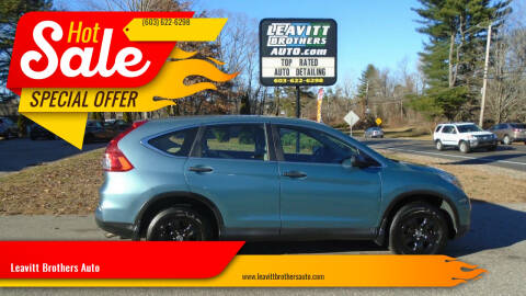 2015 Honda CR-V for sale at Leavitt Brothers Auto in Hooksett NH