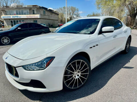 2016 Maserati Ghibli for sale at Access Auto in Salt Lake City UT