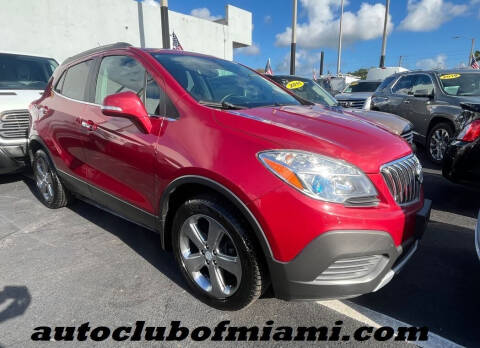 2014 Buick Encore for sale at AUTO CLUB OF MIAMI, INC in Miami FL