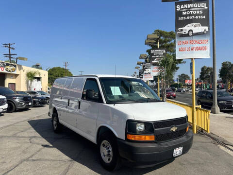 2017 Chevrolet Express for sale at Sanmiguel Motors in South Gate CA