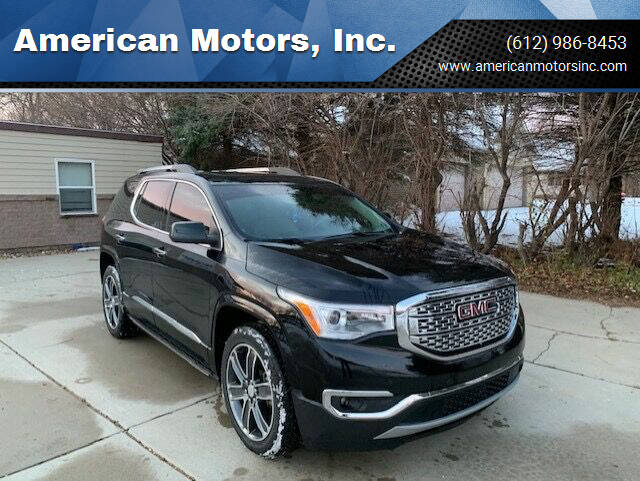 2017 GMC Acadia for sale at American Motors, Inc. in Farmington MN