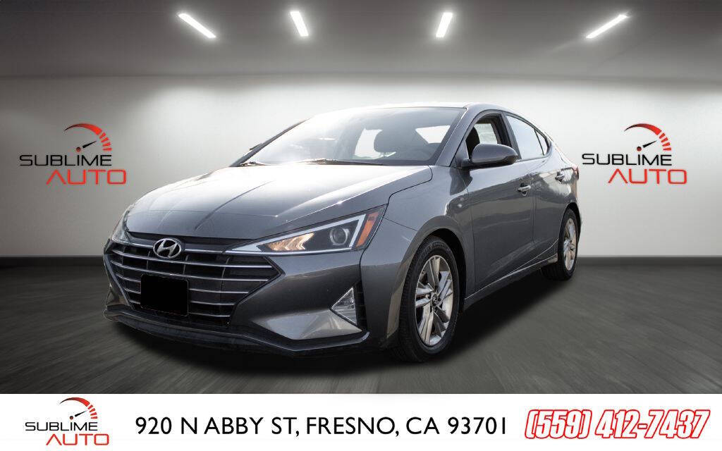 2019 Hyundai ELANTRA for sale at SUBLIME AUTO in Fresno, CA