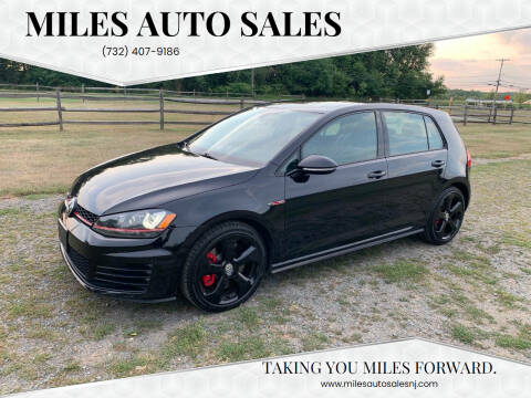 2017 Volkswagen Golf GTI for sale at Miles Auto Sales in Jackson NJ