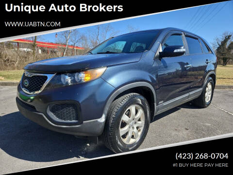 2012 Kia Sorento for sale at Unique Auto Brokers in Kingsport TN