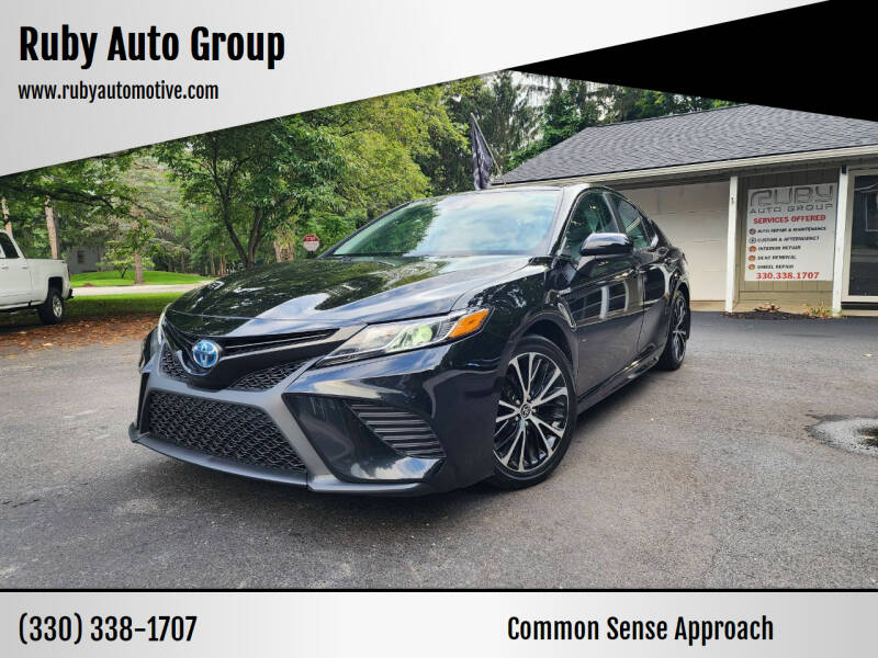 2020 Toyota Camry Hybrid for sale at Ruby Auto Group in Hudson OH