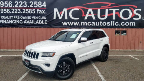 2014 Jeep Grand Cherokee for sale at MC Autos LLC in Pharr TX