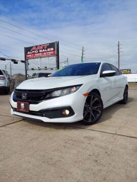2019 Honda Civic for sale at AMT AUTO SALES LLC in Houston TX
