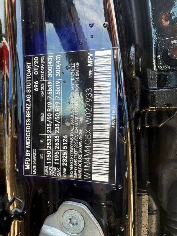 2020 Mercedes-Benz GLB GLB 250