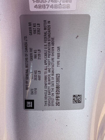 2011 Chevrolet Camaro LT