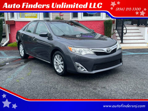 2012 Toyota Camry for sale at Auto Finders Unlimited LLC in Vineland NJ