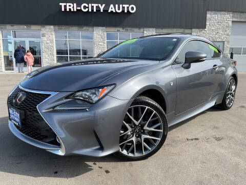 2017 Lexus RC 350 for sale at TRI CITY AUTO SALES LLC in Menasha WI