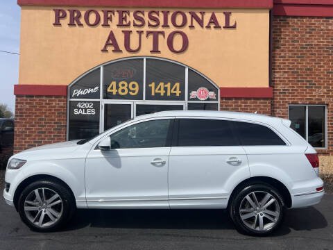 2015 Audi Q7 for sale at Professional Auto Sales & Service in Fort Wayne IN
