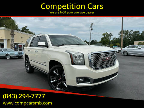 2015 GMC Yukon for sale at Competition Cars in Myrtle Beach SC