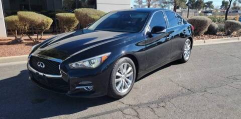 2015 Infiniti Q50 for sale at CONTRACT AUTOMOTIVE in Las Vegas NV