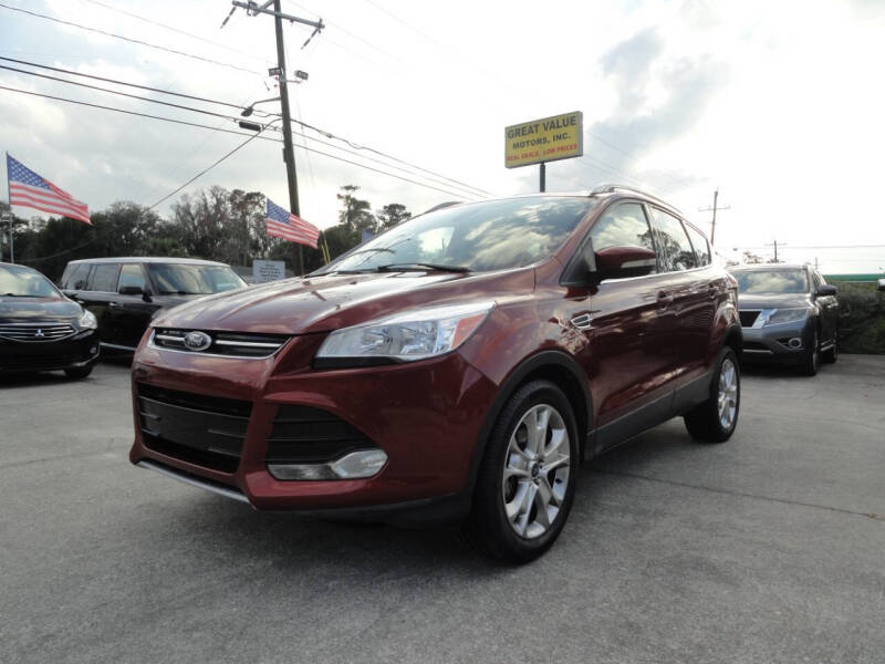 2014 Ford Escape for sale at GREAT VALUE MOTORS in Jacksonville FL