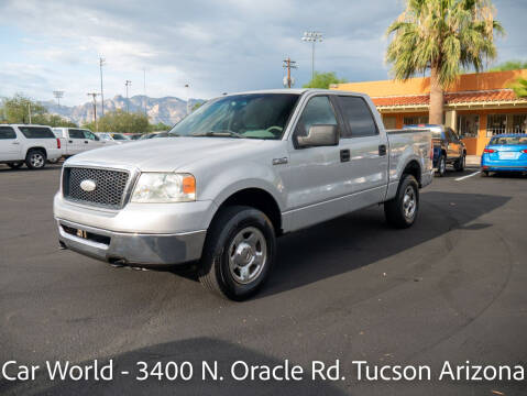 2007 Ford F-150 for sale at CAR WORLD in Tucson AZ