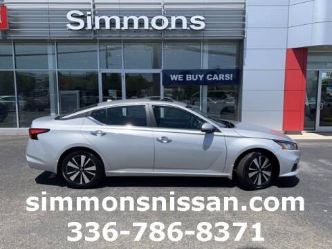 2022 Nissan Altima for sale at SIMMONS NISSAN INC in Mount Airy NC