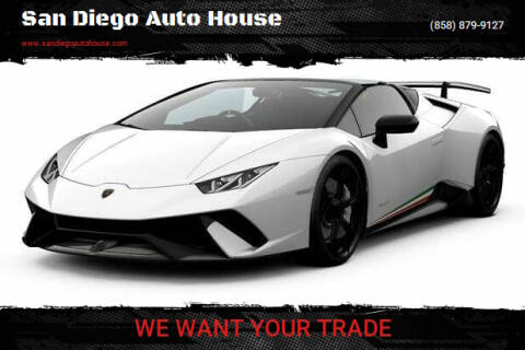 2018 Lamborghini Huracan for sale at San Diego Auto House in San Diego CA