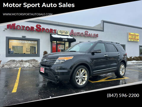 2013 Ford Explorer for sale at Motor Sport Auto Sales in Waukegan IL