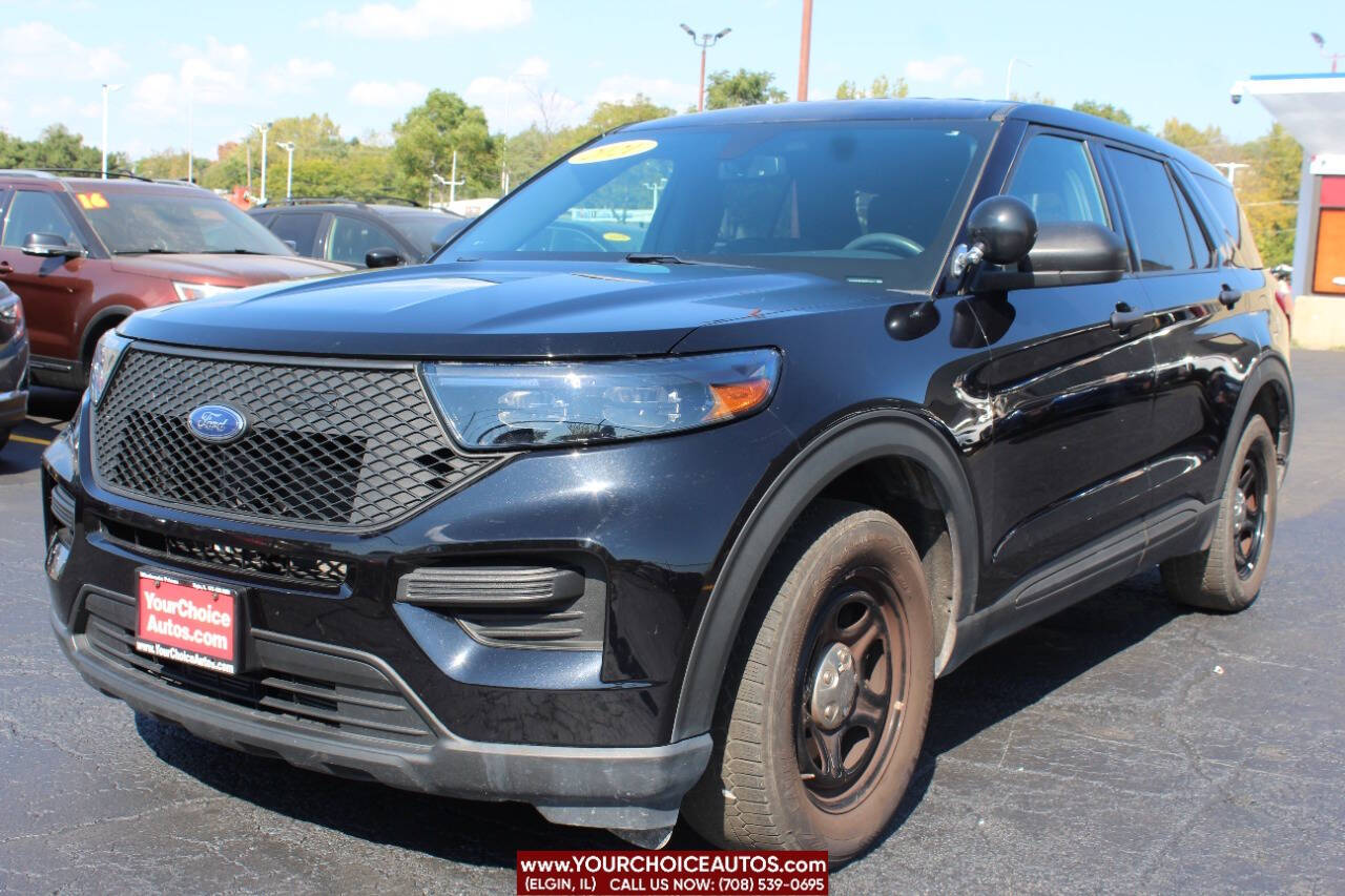 2021 Ford Explorer Police Interceptor Utility AWD 4dr SUV's photo