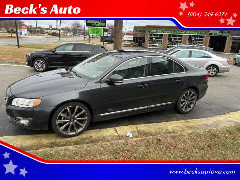2014 Volvo S80 for sale at Beck's Auto in Chesterfield VA