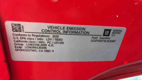 2020 Chevrolet Camaro SS