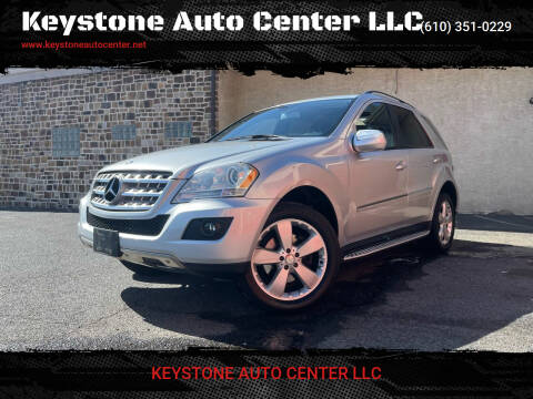 2009 Mercedes-Benz M-Class for sale at Keystone Auto Center LLC in Allentown PA