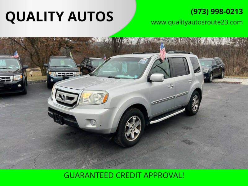 2010 Honda Pilot for sale at QUALITY AUTOS in Hamburg NJ