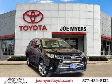2019 Toyota Highlander for sale at Joe Myers Toyota PreOwned in Houston TX