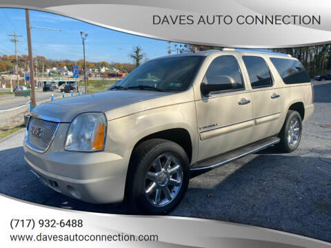 2007 GMC Yukon XL for sale at DAVES AUTO CONNECTION in Etters PA