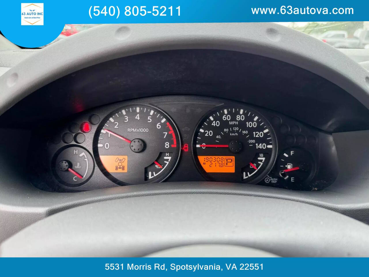 2007 Nissan Frontier for sale at 63 Auto Inc in Spotsylvania, VA