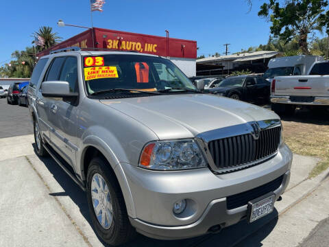 2003 Lincoln Navigator for sale at 3K Auto in Escondido CA