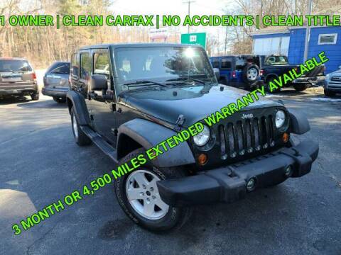2011 Jeep Wrangler Unlimited for sale at Mass Motor Auto LLC in Millbury MA