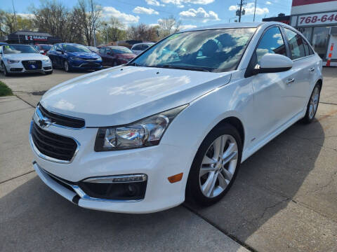 2015 Chevrolet Cruze for sale at Quallys Auto Sales in Olathe KS