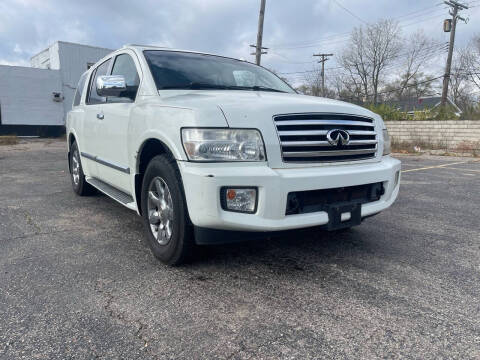 2006 Infiniti QX56 for sale at Metro Auto Broker in Inkster MI