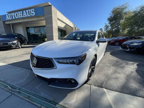 2020 Acura TLX for sale at AutoHaus in Colton CA