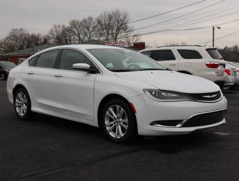 2016 Chrysler 200 for sale at Hilltop Car Sales in Knoxville TN