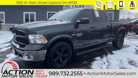 2017 RAM 1500 for sale at Action Motor Sales in Gaylord MI