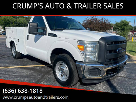 2012 Ford F-250 Super Duty for sale at CRUMP'S AUTO & TRAILER SALES in Crystal City MO