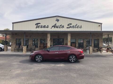 2017 Nissan Maxima for sale at Texas Auto Sales in San Antonio TX
