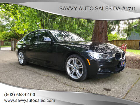 2015 BMW 3 Series for sale at SAVVY AUTO SALES DA #1711 in Portland OR