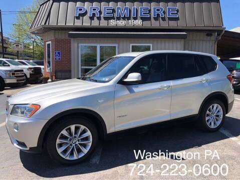 2014 BMW X3 for sale at Premiere Auto Sales in Washington PA