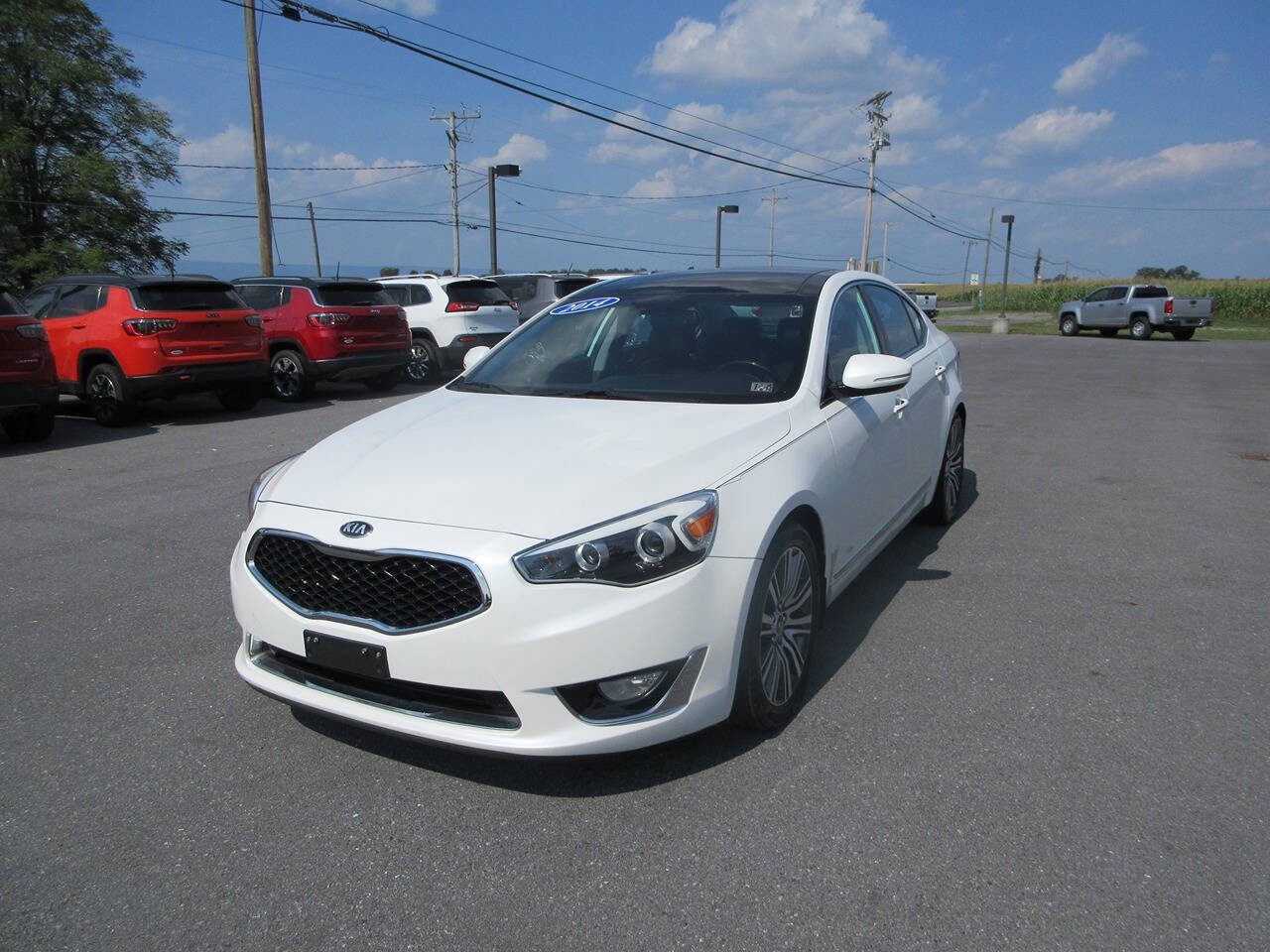 2014 Kia Cadenza for sale at FINAL DRIVE AUTO SALES INC in Shippensburg, PA