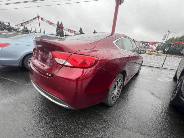 2015 Chrysler 200 for sale at Bedrock Auto in Salem , OR