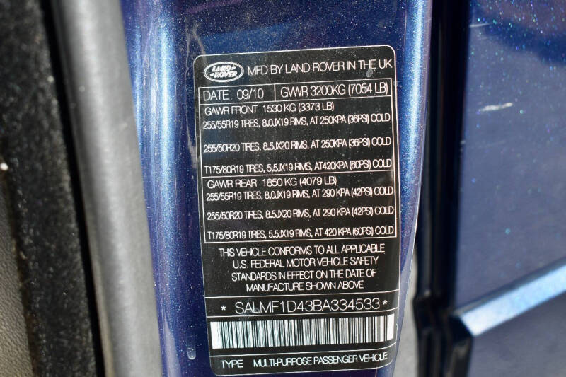 2011 Land Rover Range Rover HSE